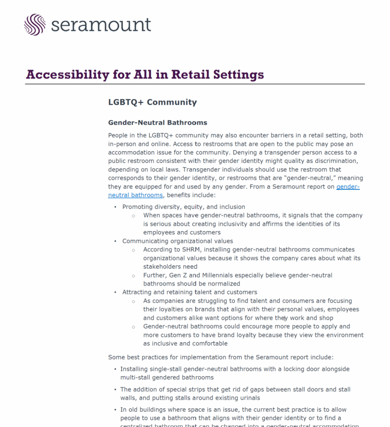 Accessibility for All in Retail: Inclusive Practices for LGBTQ+ and Neurodiverse Communities